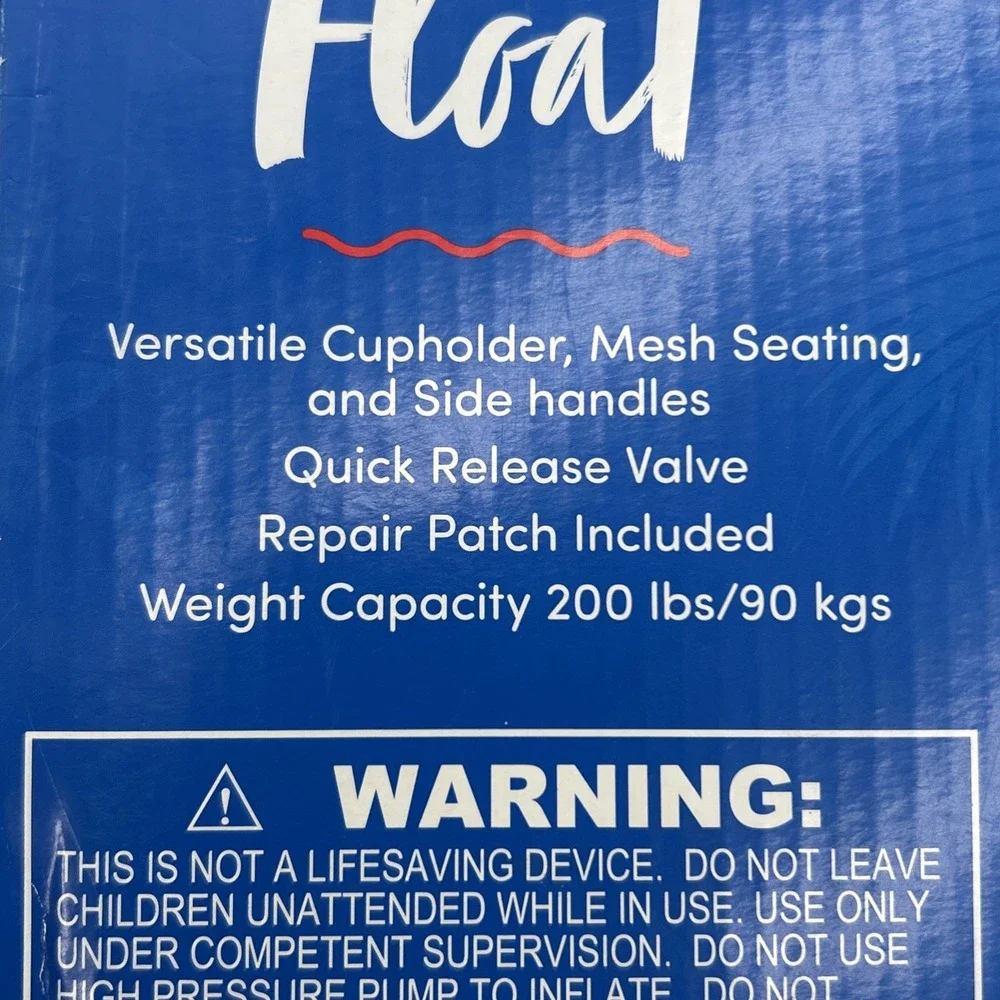 Member's Mark Oversized Pool Float Mesh Seating 56